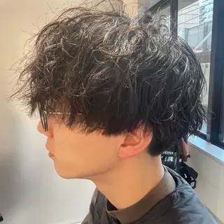 メンズ RUKA👱🏻 メンズカットパーマのヘアスタイル