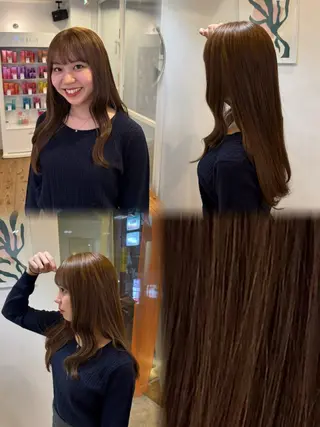 ロング カラー 【YARD.】橋本 稀乃のヘアスタイル