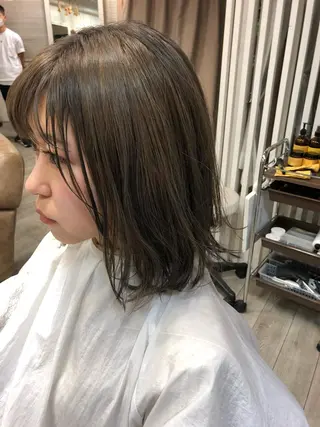 ショート カラー 髪質改善/艶髪 やまなかのヘアスタイル
