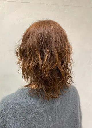 セミロング ✄折橋 彩花🐶🍑のヘアスタイル