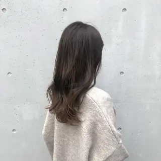 ロング カラー ヘアアレンジ 酸性縮毛矯正🧴韓国 レイヤー/髪質改善のヘアスタイル