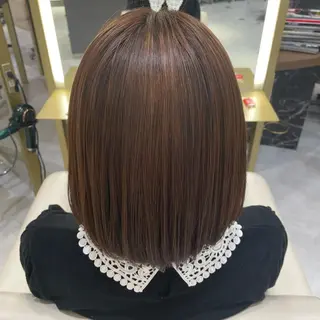 ミディアム パーマモデル募集🌈 森脇帆南のヘアスタイル
