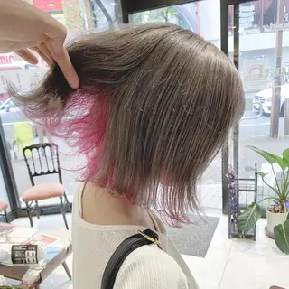 ショート カラー ✨髪質改善専門店✨ QOLU✨のヘアスタイル