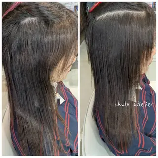 ロング 大崎 彩央のヘアスタイル