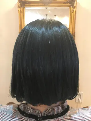 ミディアム カラー plaatje 義見のヘアスタイル