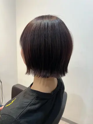 ショート カラー 透明感カラー🫧× 艶髪/ゆうとのヘアスタイル