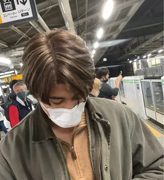 ショート メンズ 池袋/レイヤーカット /ブリーチ/YUTAのヘアスタイル