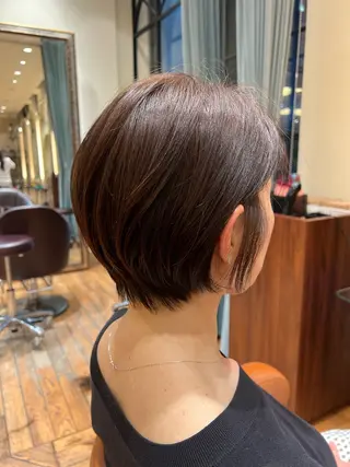 ショート 村中 逸紀のヘアスタイル