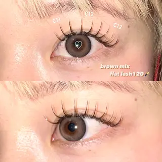 マツエク・マツパ レアファースト岸和田 ｜yuzu💎のマツエク・マツパデザイン