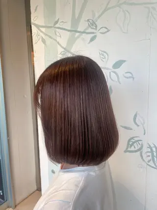 ミディアム パーマ 菊池 菜月のヘアスタイル