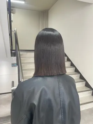 ミディアム 【レイヤー艶カラー】 🎀moka🎀のヘアスタイル