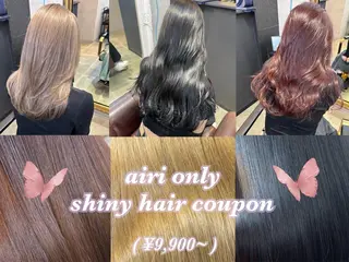 ロング カラー 【aini天王寺】 𝐚𝐢𝐫𝐢✂︎のヘアスタイル