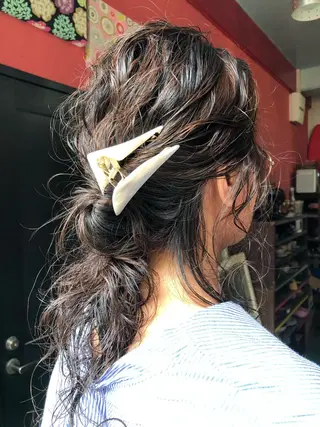 カラー パーマ ヘアアレンジ ポルタカリーナサロン yukariのヘアスタイル