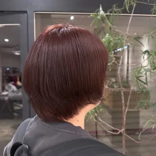 ショート カラー NAVY miyoshiのヘアスタイル