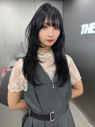 ロング カラー Sea Shinjuku所属・海外レイヤーカット/ 新宿/TERUのヘアスタイル