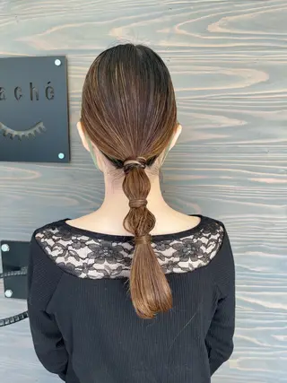 セミロング ヘアアレンジ Orla 🌿chiekoの眉毛・アイブロウイメージ