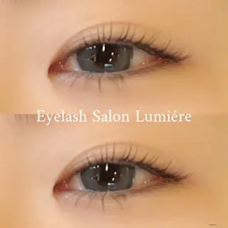 マツエク・マツパ Lumiére SAKURAのマツエク・マツパデザイン