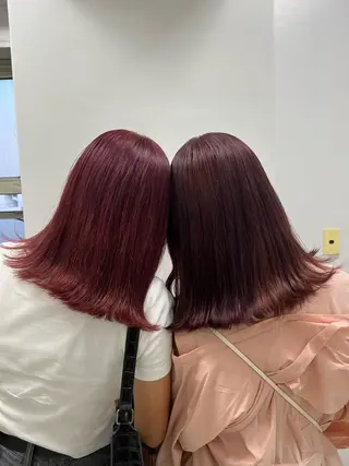ミディアム 💖札幌カラー 指名No.1💖玲奈のヘアスタイル