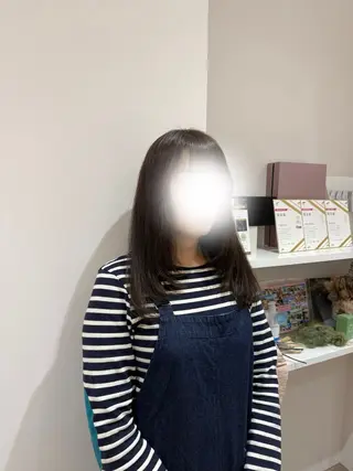 ロング カラー RosierBlue 工藤のヘアスタイル