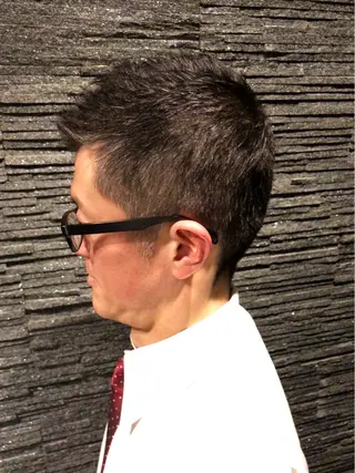 ショート メンズ 【24時まで営業✨】 吉本 成樹のヘアスタイル