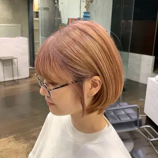 ミディアム カラー 土戸　空 /似合わせカットのヘアスタイル