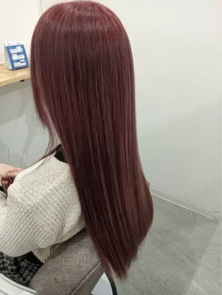 ロング カラー eclat hairのヘアスタイル