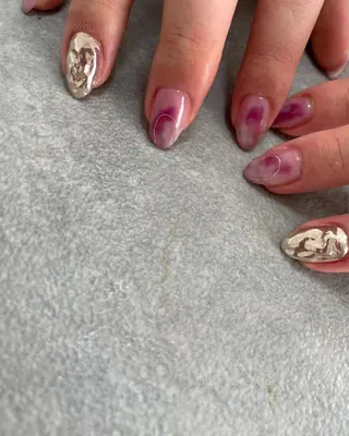 ネイル kiii.__ ✴︎*のネイルデザイン