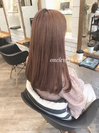 ロング ✨透明感ケアカラー✨ 長野ゆきなのヘアスタイル
