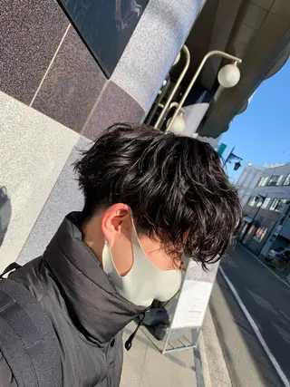 パーマ メンズ stylist 静音「LEON」のヘアスタイル