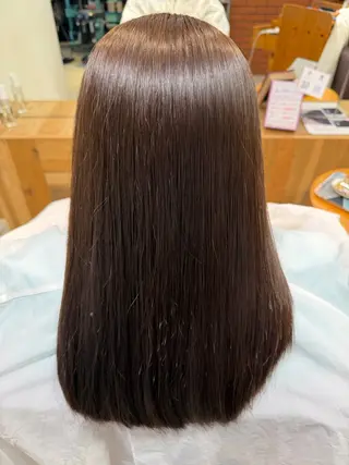 ロング パーマ 桑原 理紗のヘアスタイル