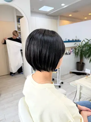 ショート 新籾 尚哉のヘアスタイル