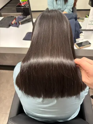 セミロング 【美髪/艶縮毛矯正】 ☘️Taketo☘️のヘアスタイル