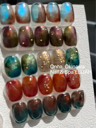 ネイル ダンラップ新里 友簣乃のネイルデザイン