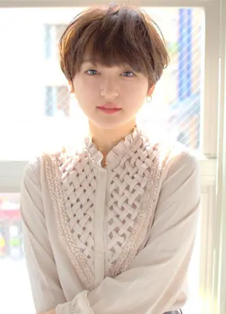 ショート パーマ・レイヤー 髪質改善・TANIのヘアスタイル