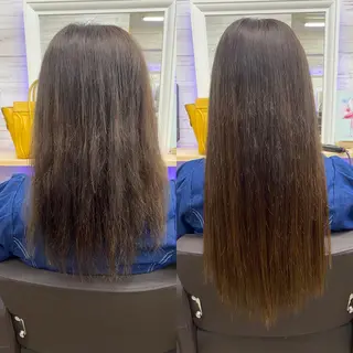 ロング カラー ヘアアレンジ LAVENDIA 初音のヘアスタイル