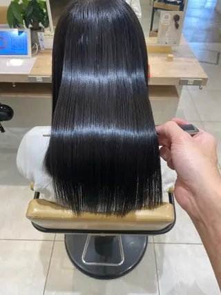 セミロング ⭐️⭐️縮毛矯正の スペシャリスト松本✨のヘアスタイル