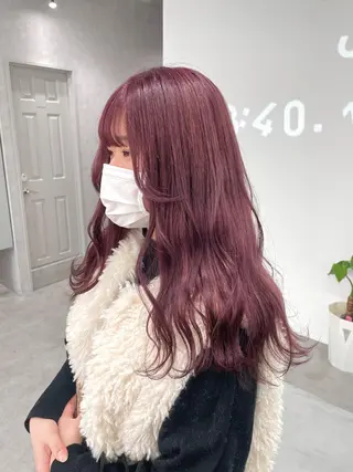 カラー 中村 彩夏のヘアスタイル