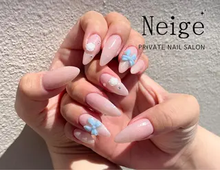 ネイル Neige‪𓂃ai ＊梅津 / 松尾のネイルデザイン