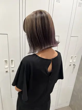 カラー 河原 楓樹のヘアスタイル