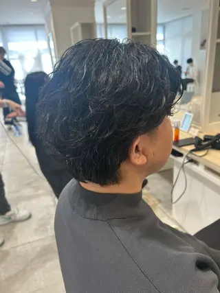 パーマ メンズ 《.Xian》ミサキ /艶髪/メンズパーマのヘアスタイル