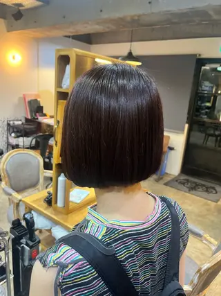 ショート 松原 樹里のヘアスタイル