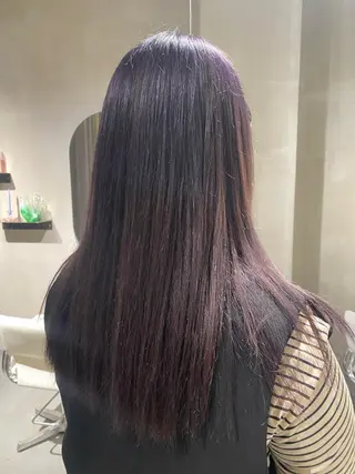 ロング カラー アカリ /パーマスタイルのヘアスタイル