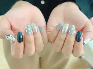 ネイル lucky nail 歌舞伎町のネイルデザイン
