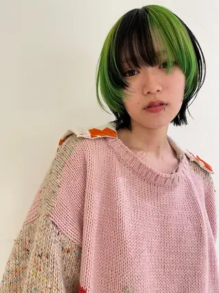 ショート カラー 【吉祥寺】ショート/ レイヤーボブ/ryoのヘアスタイル