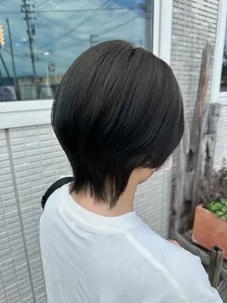ショート 木村 彩花のヘアスタイル