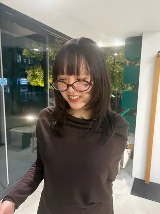 カラー 堀 愛希子のヘアスタイル