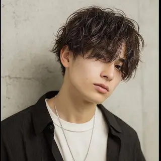 メンズ 女性カット🎨カラー 🌀パーマ宮部楓奈のヘアスタイル