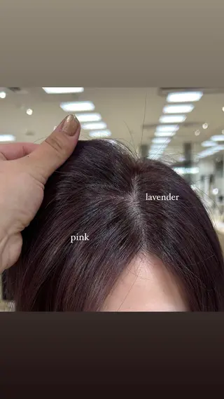 ロング カラー ヘアアレンジ/ベー ジュchiakiのヘアスタイル