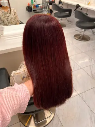セミロング 💖札幌カラー 指名No.1💖玲奈のヘアスタイル