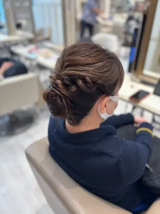 ヘアアレンジ 古森 杏依子のヘアスタイル